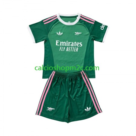 Arsenal Portiere Bambino Maglia Terza 2026/2027 Manica Corta Arsenal Portiere Bambino Maglia Terza 2026/2027 Manica Corta